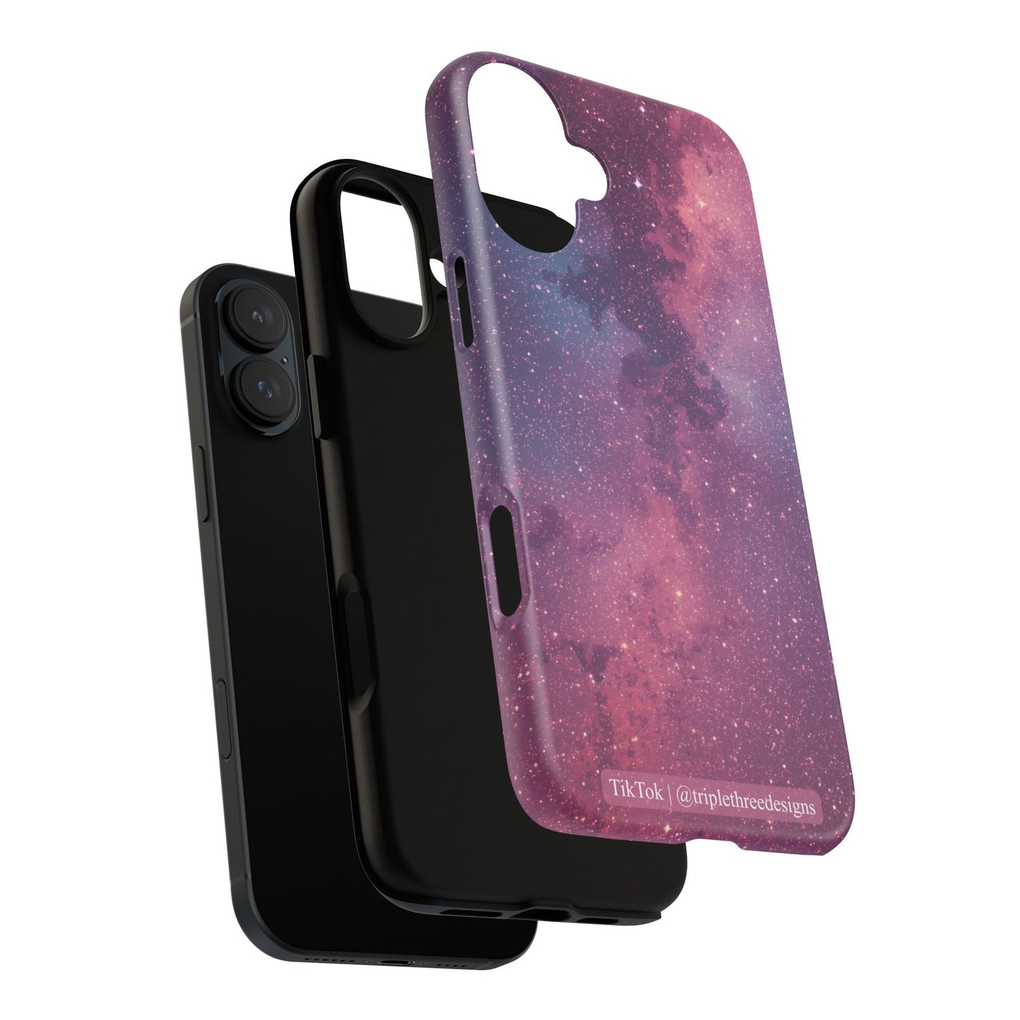 Pink Galaxy Nebula Phone Case