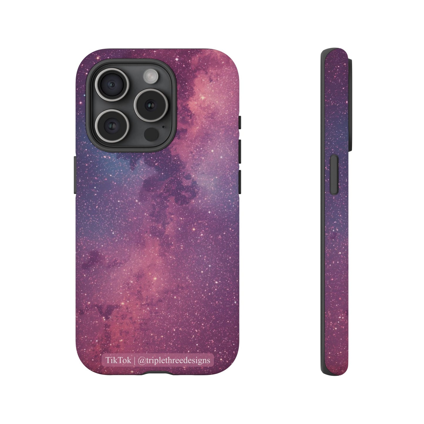 Pink Galaxy Nebula Phone Case