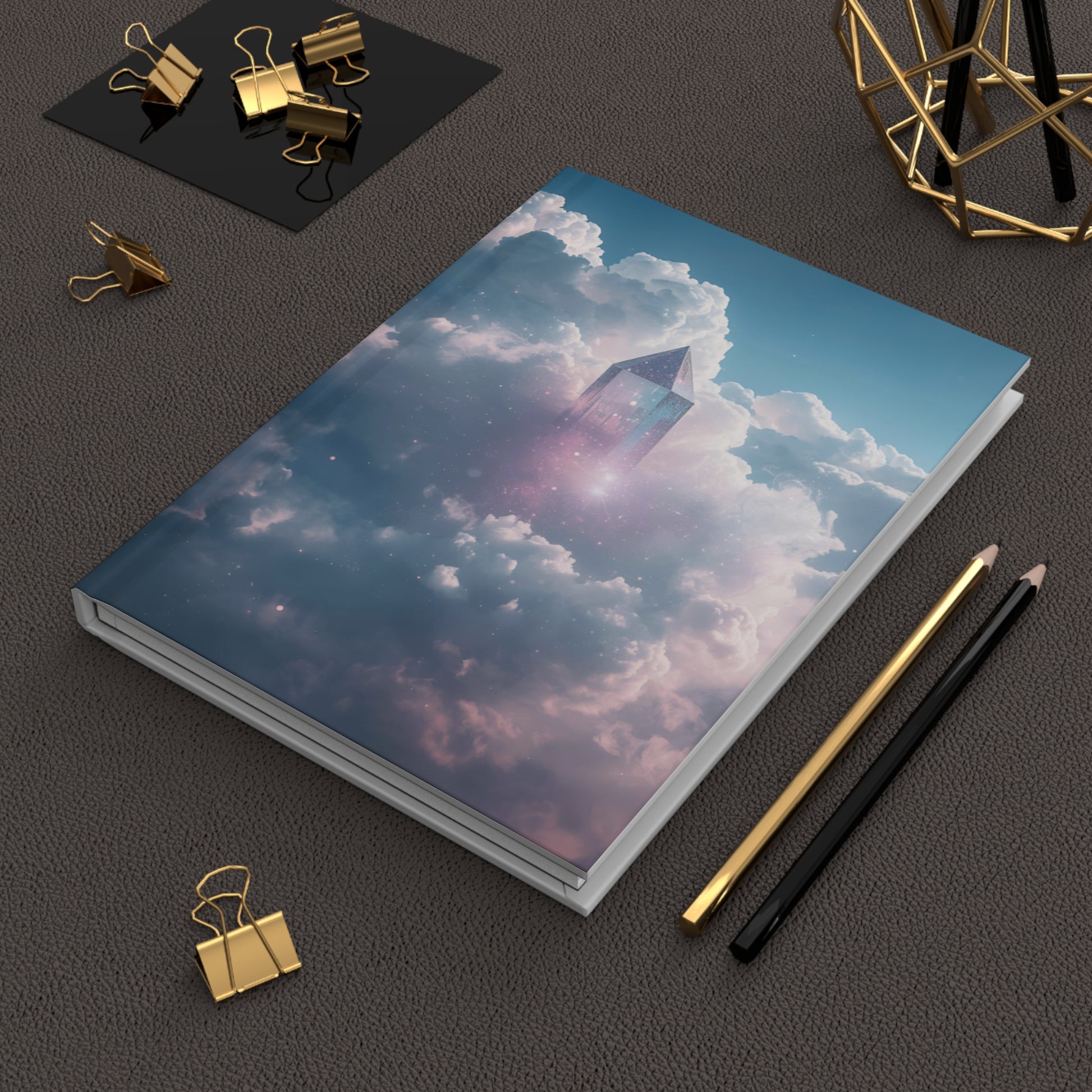 Crystal Cloud Fantasy Notebook Hardcover