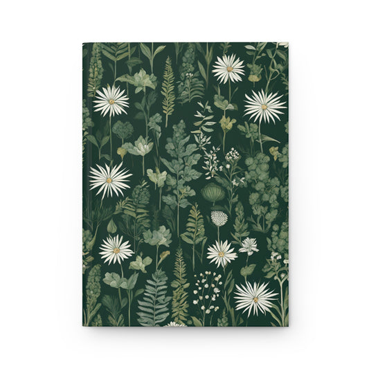 Botanical Wildflower Pattern 1 Notebook | Hardcover