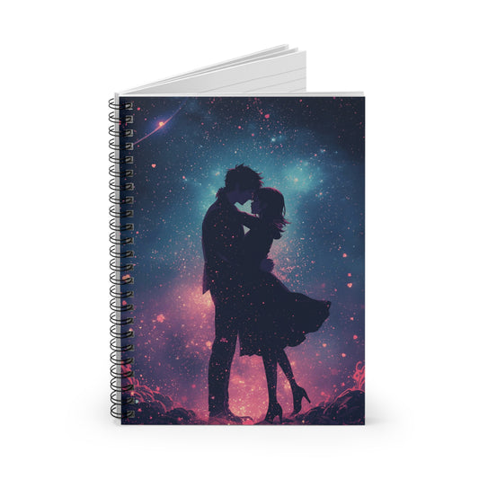 Romantic Galaxy Notebook | Spiral