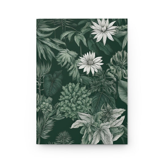Botanical Wildflower Pattern 2 Notebook | Hardcover