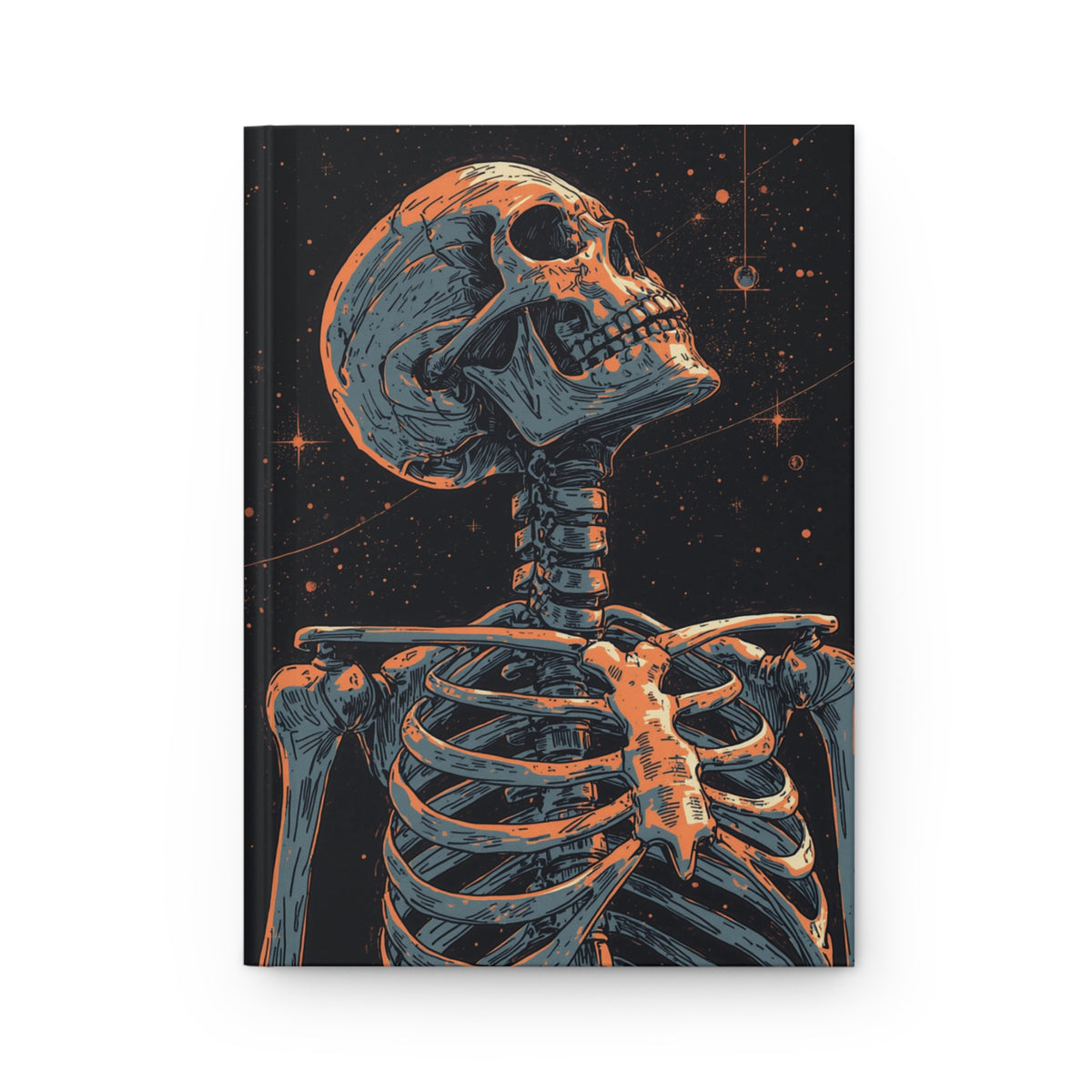 Skeletal Night Notebook | Hardcover