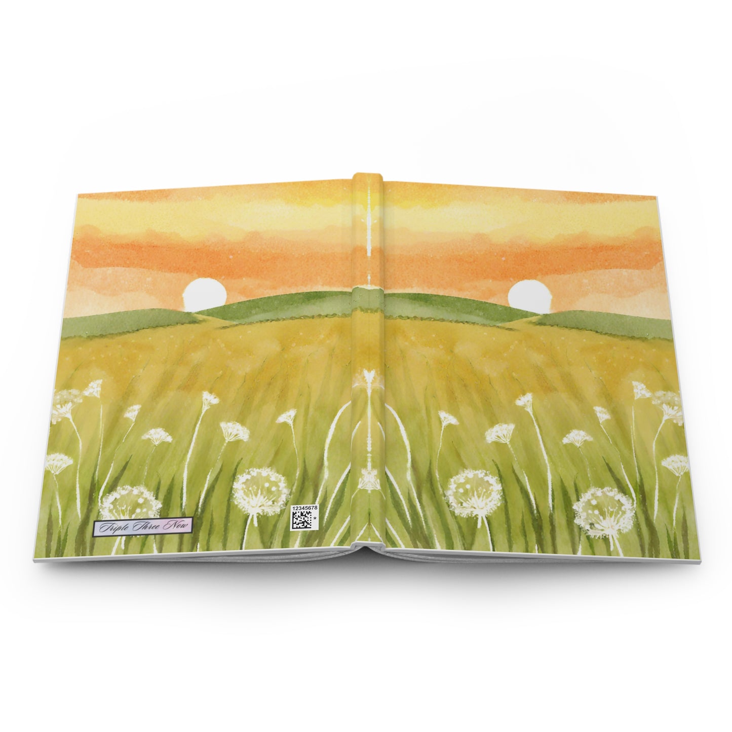 Sunrise Meadow Notebook | Hardcover