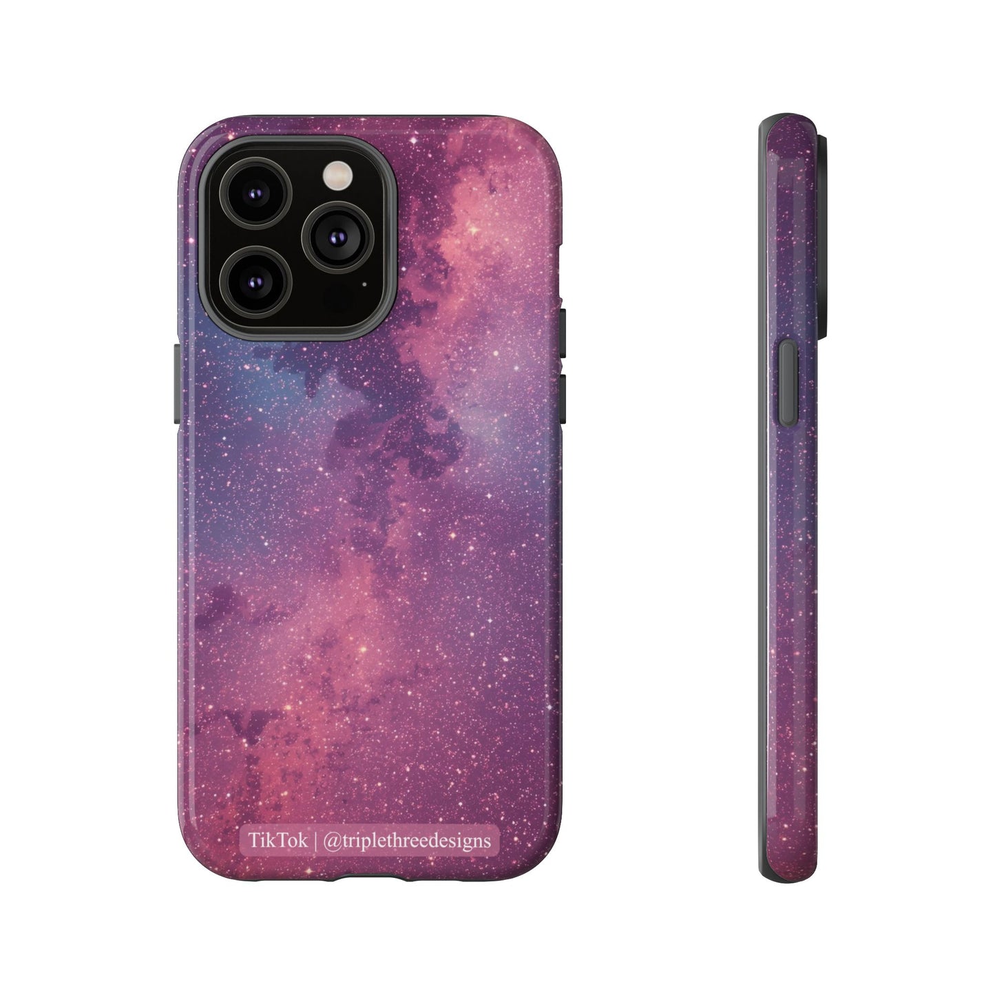 Pink Galaxy Nebula Phone Case