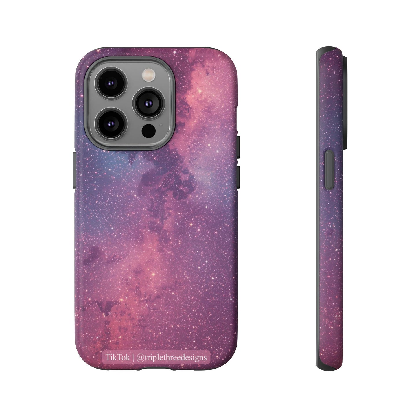 Pink Galaxy Nebula Phone Case