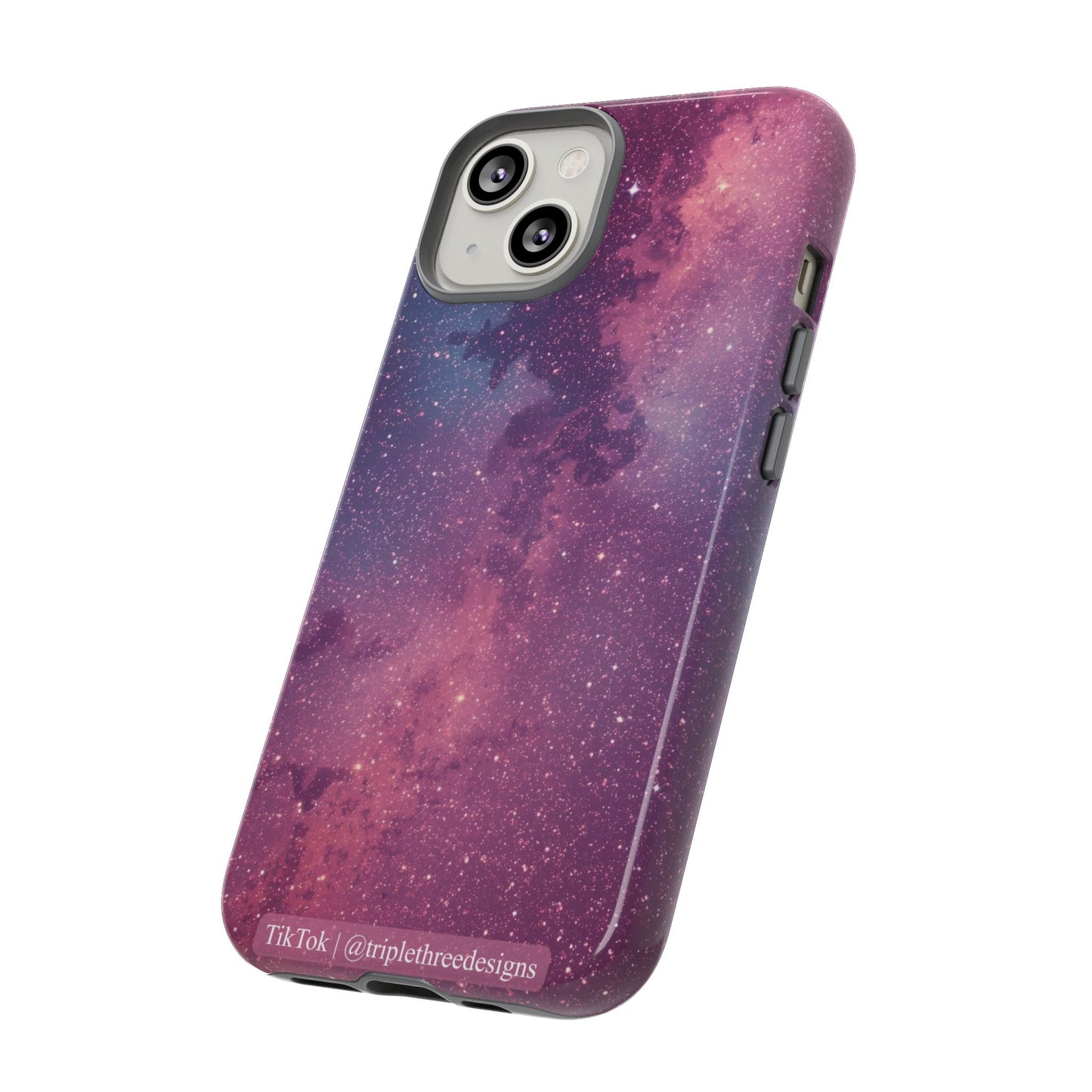 Pink Galaxy Nebula Phone Case