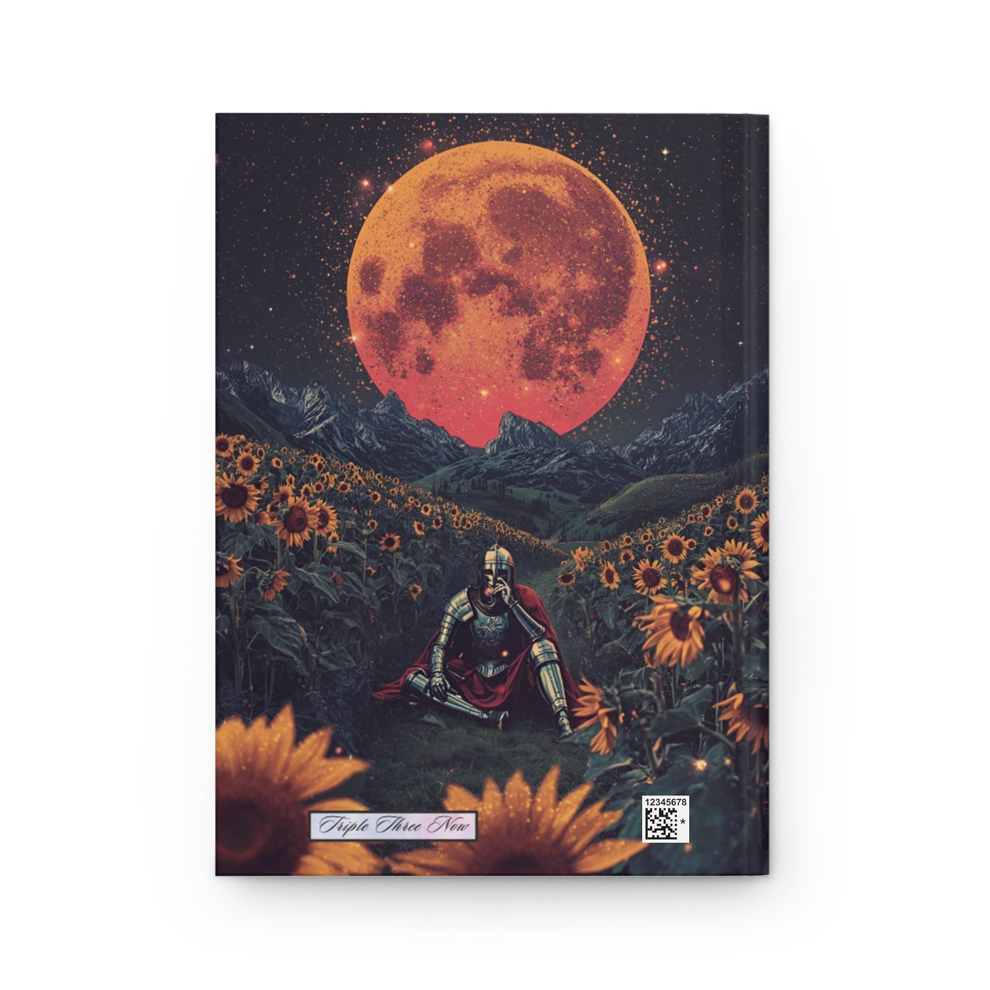 Moonlit Sunflower Knight Notebook | Hardcover