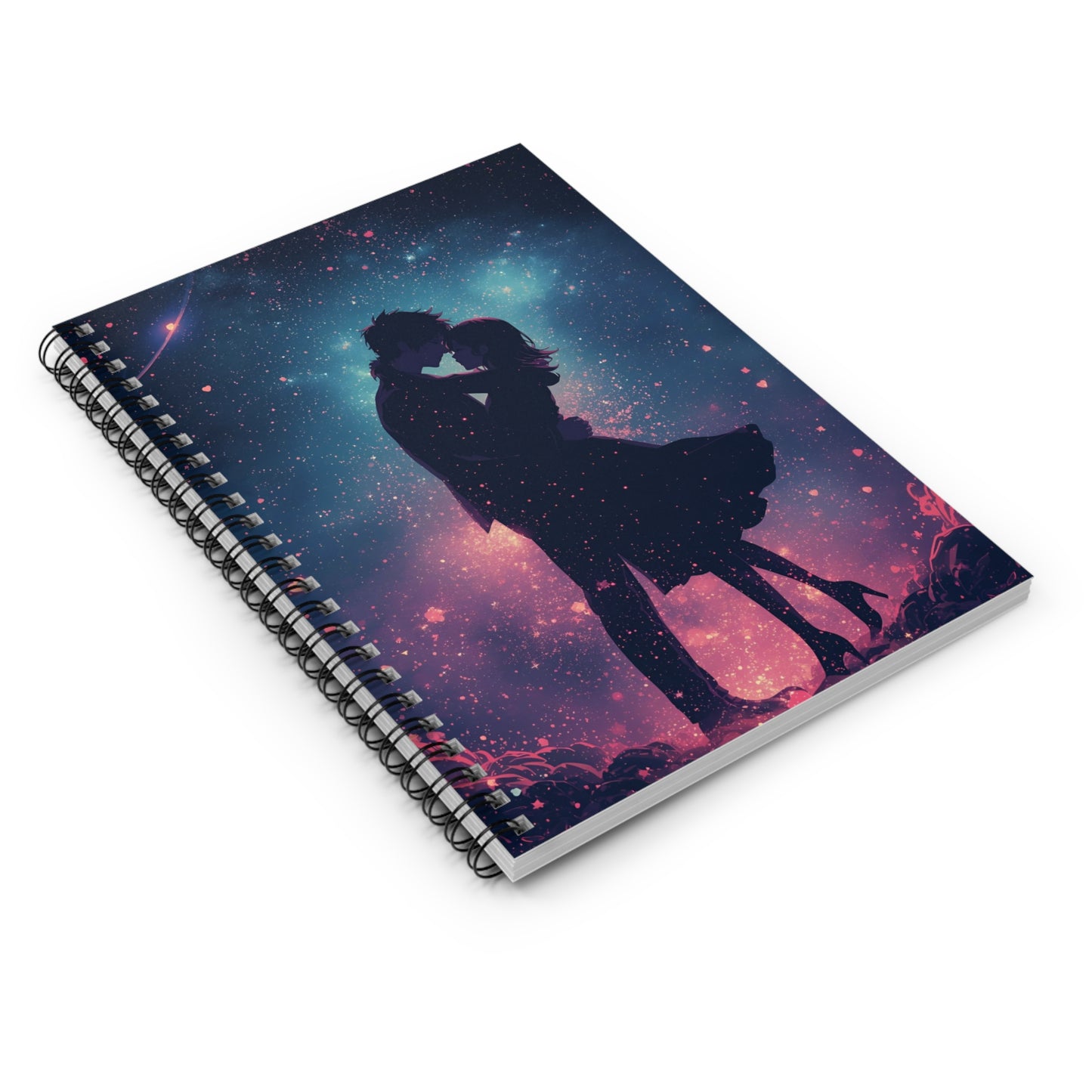 Romantic Galaxy Notebook | Spiral
