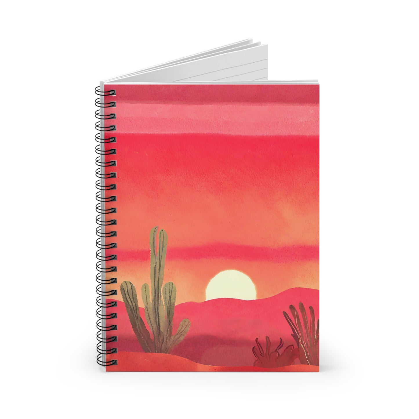 Desert Sunset Notebook | Spiral