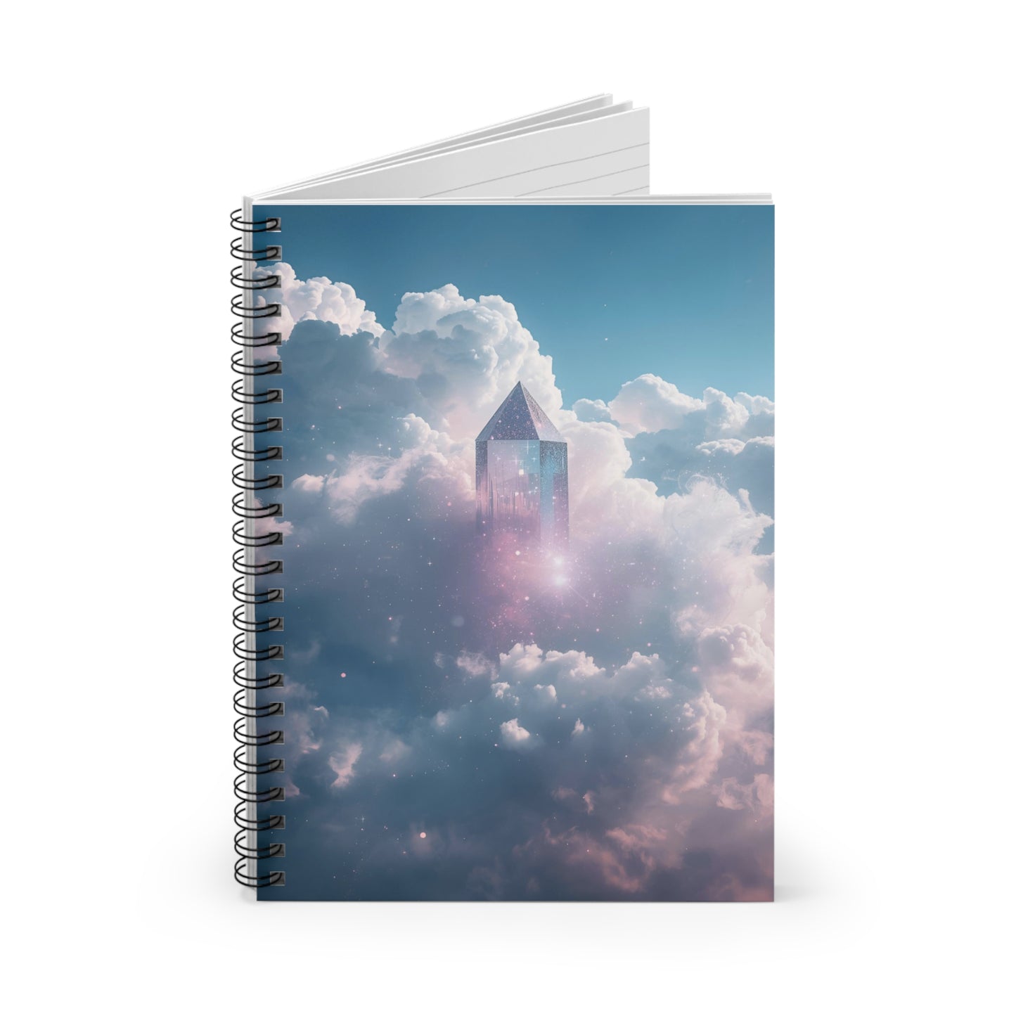 Crystal Cloud Fantasy Notebook | Spiral