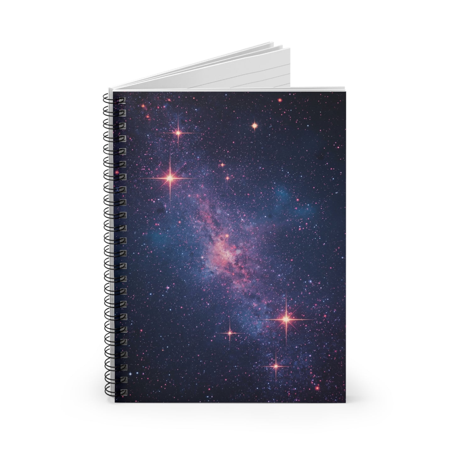 Starry Galaxy Notebook | Spiral