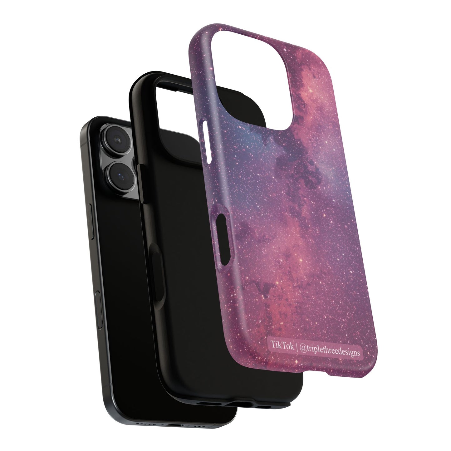Pink Galaxy Nebula Phone Case