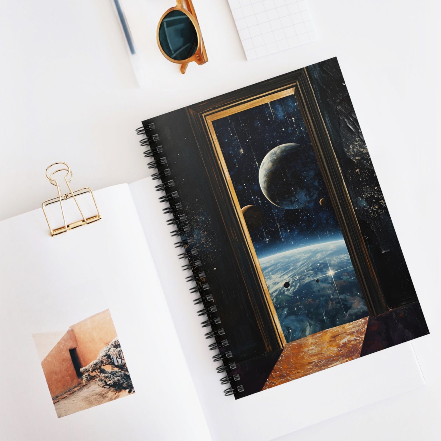 Portal to Space Spiral Notebook