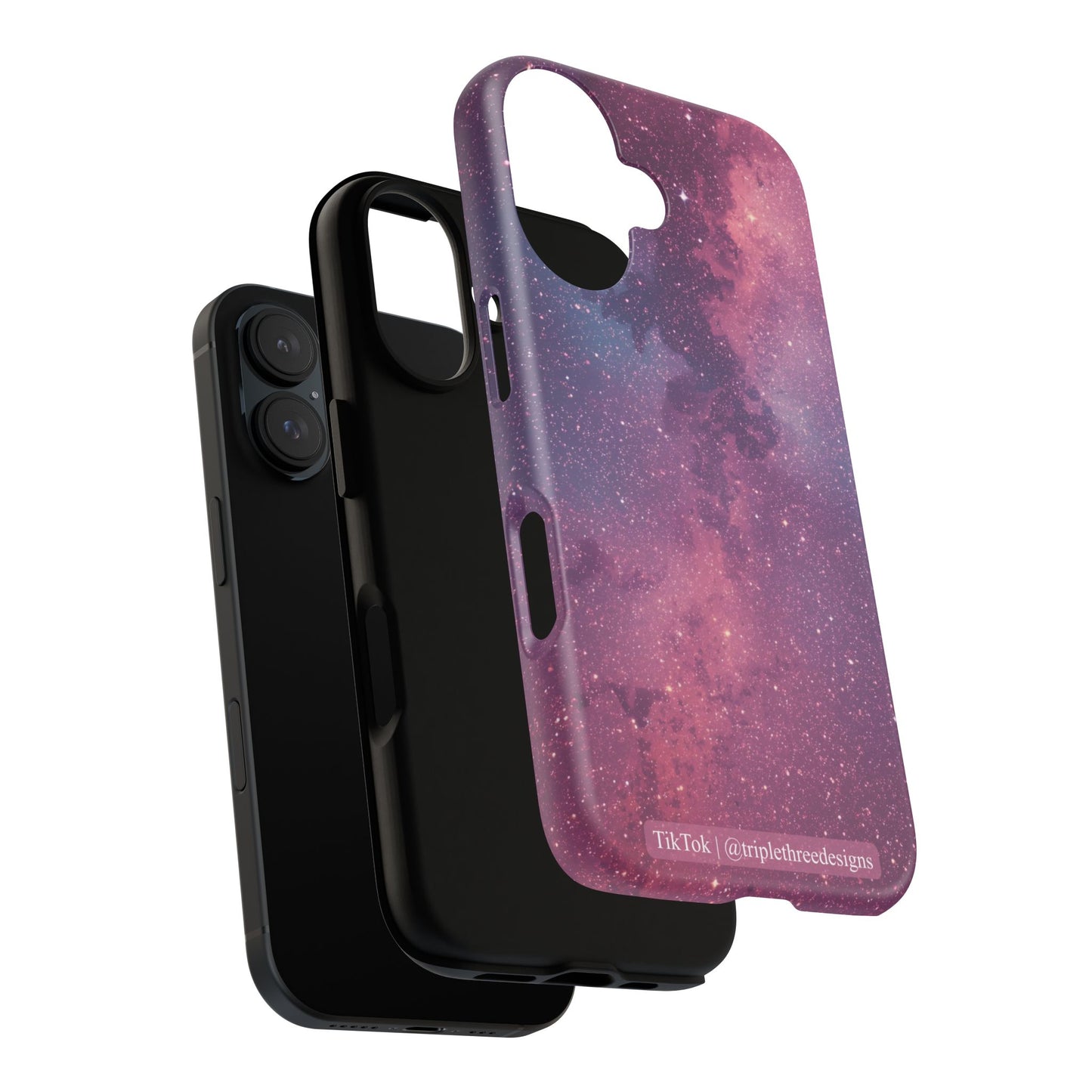 Pink Galaxy Nebula Phone Case