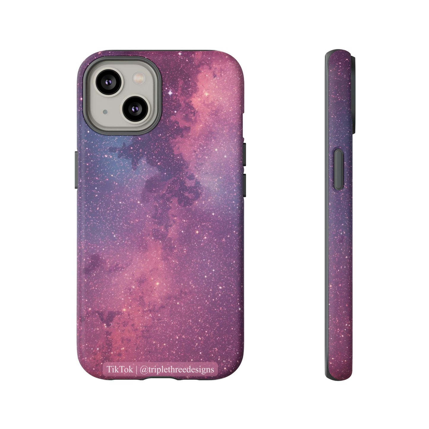 Pink Galaxy Nebula Phone Case