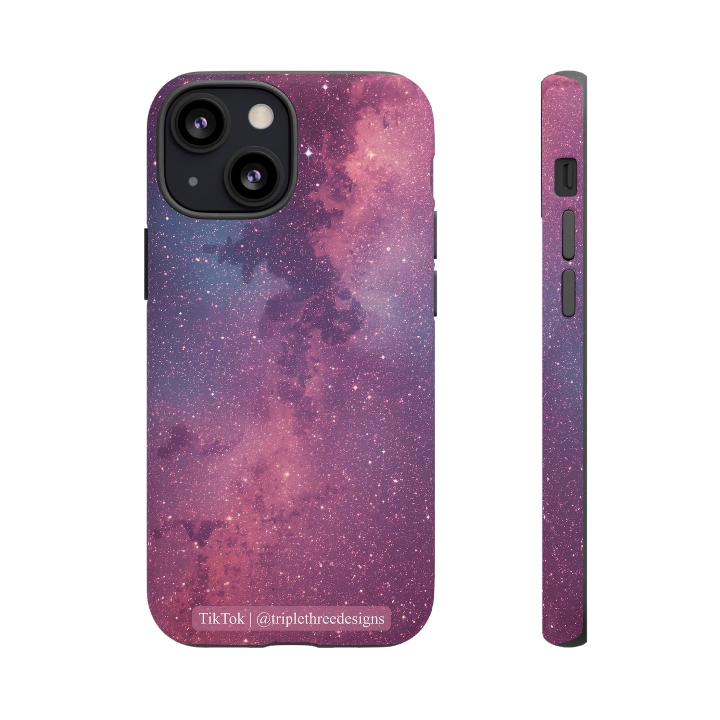 Pink Galaxy Nebula Phone Case