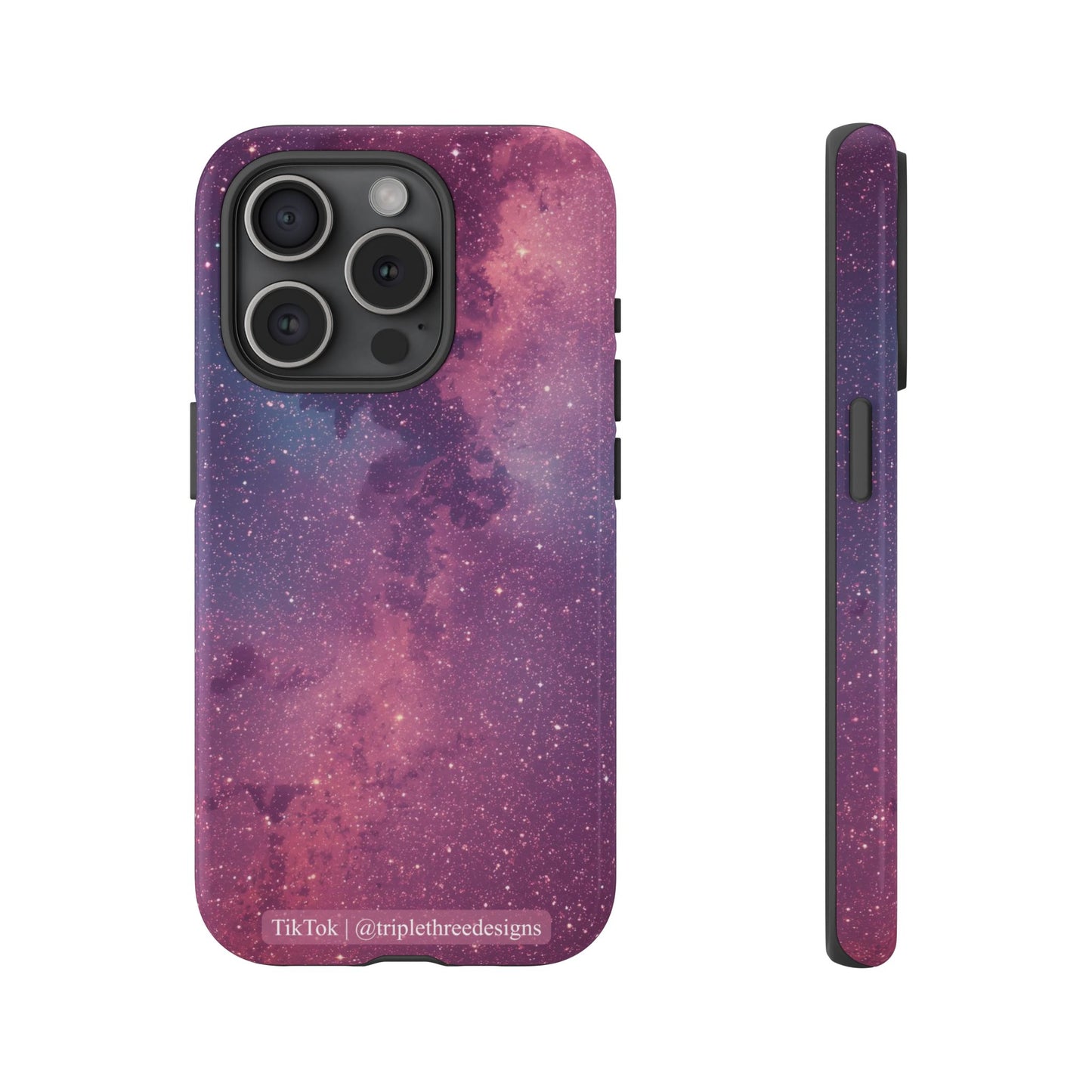 Pink Galaxy Nebula Phone Case