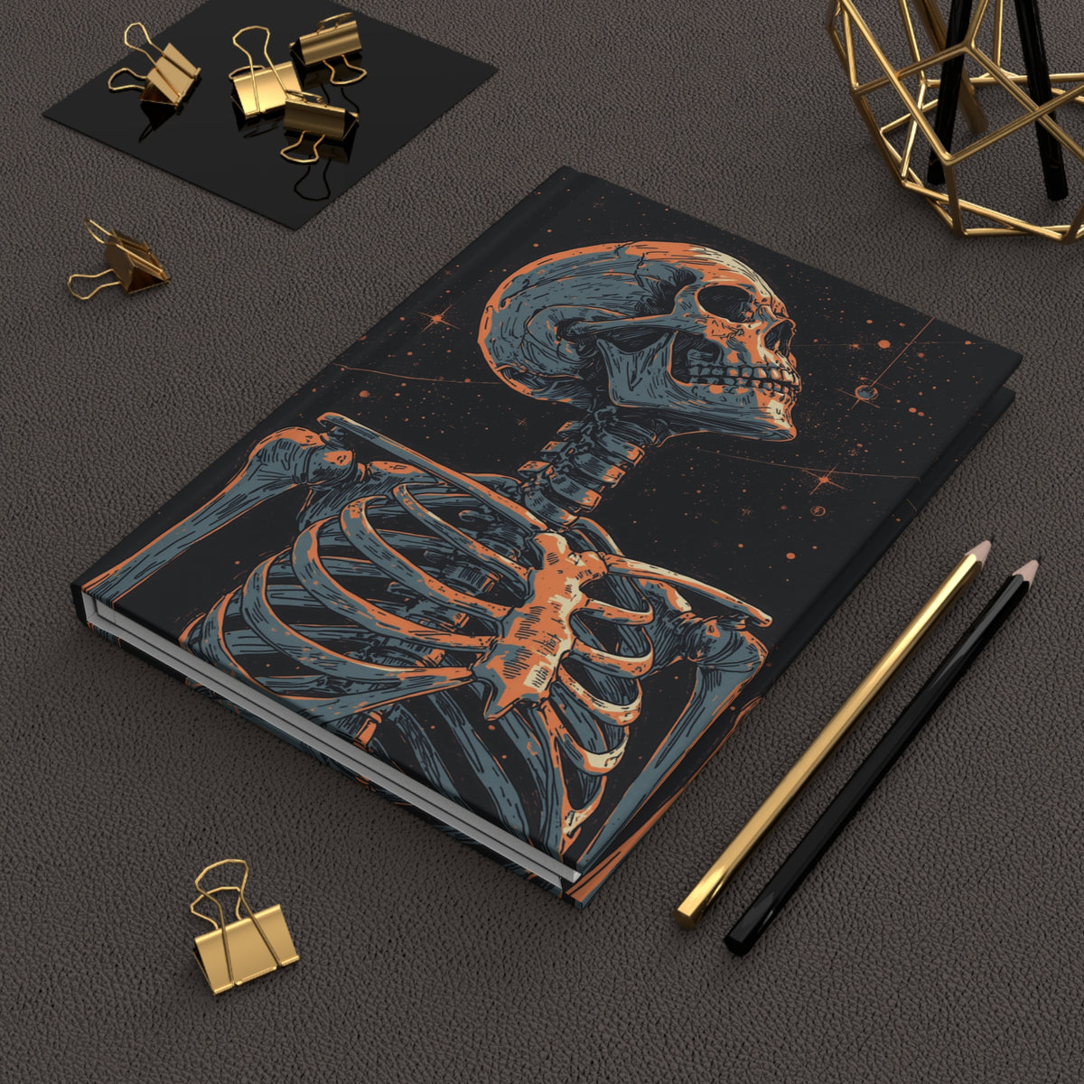 Skeletal Night Notebook | Hardcover