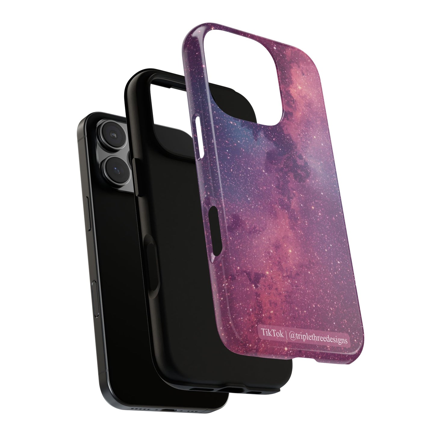 Pink Galaxy Nebula Phone Case
