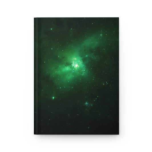 Emerald Nebula Galaxy Notebook | Hardcover