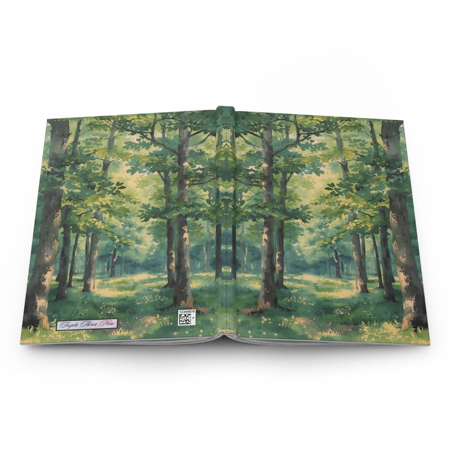 Woodland Forest Path Notebook | Hardcover