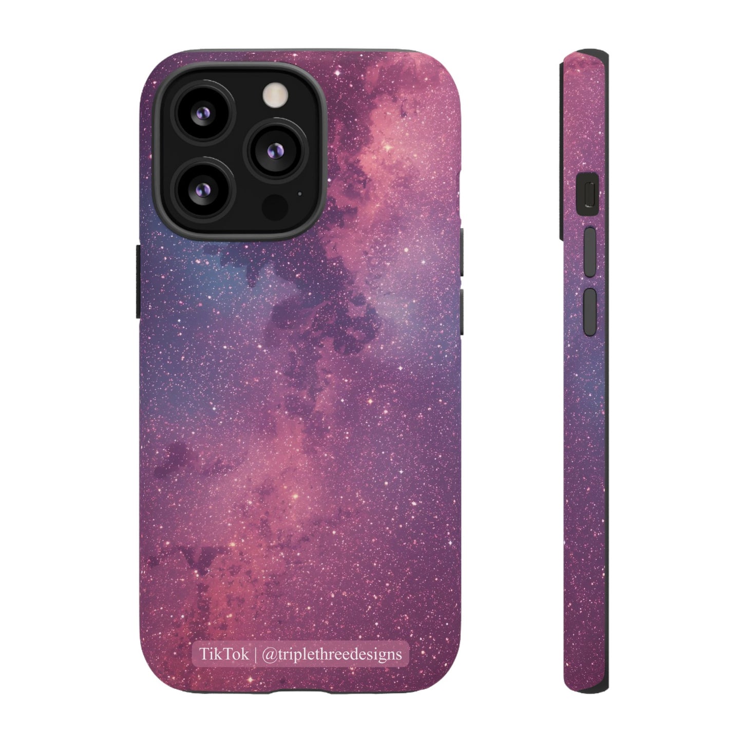 Pink Galaxy Nebula Phone Case