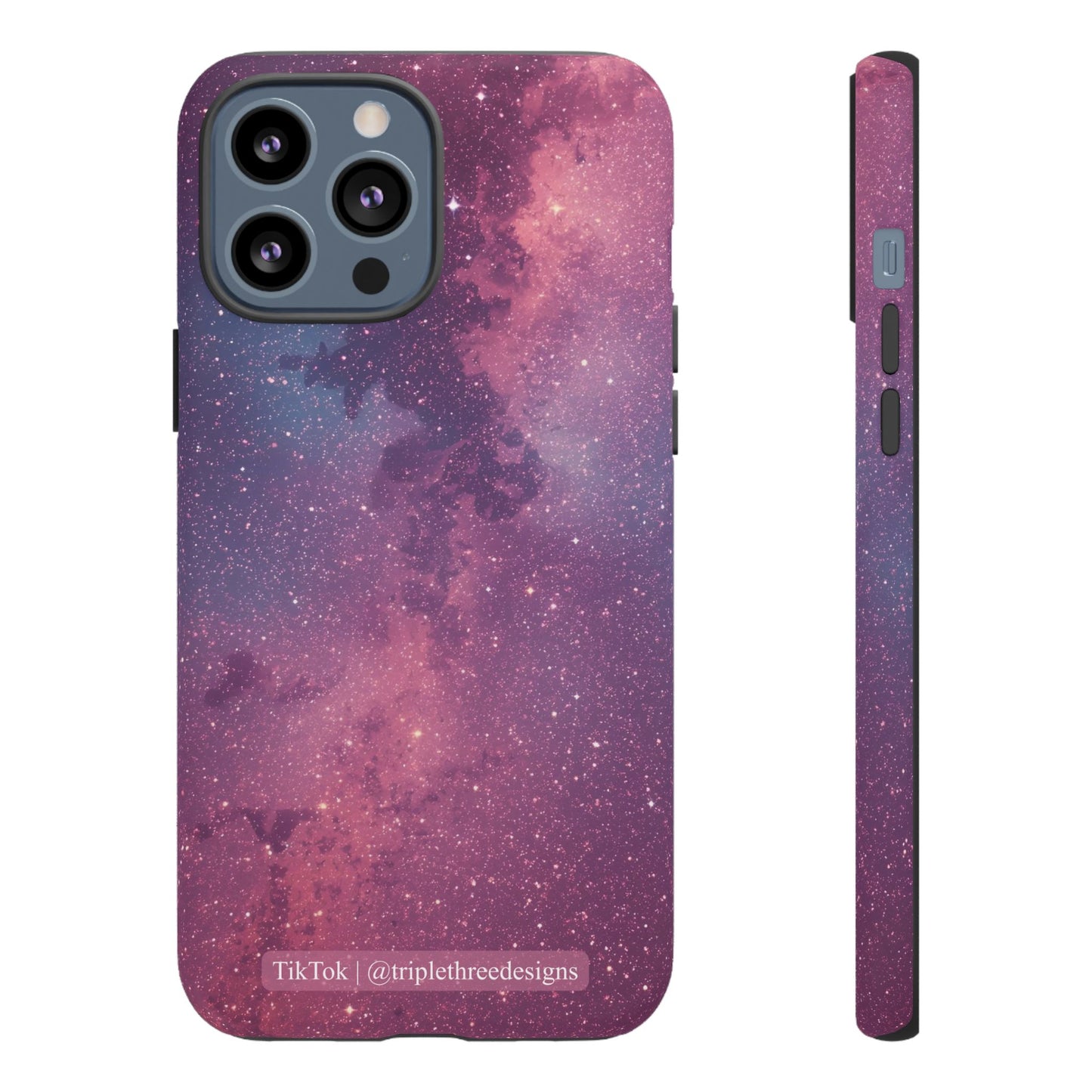 Pink Galaxy Nebula Phone Case