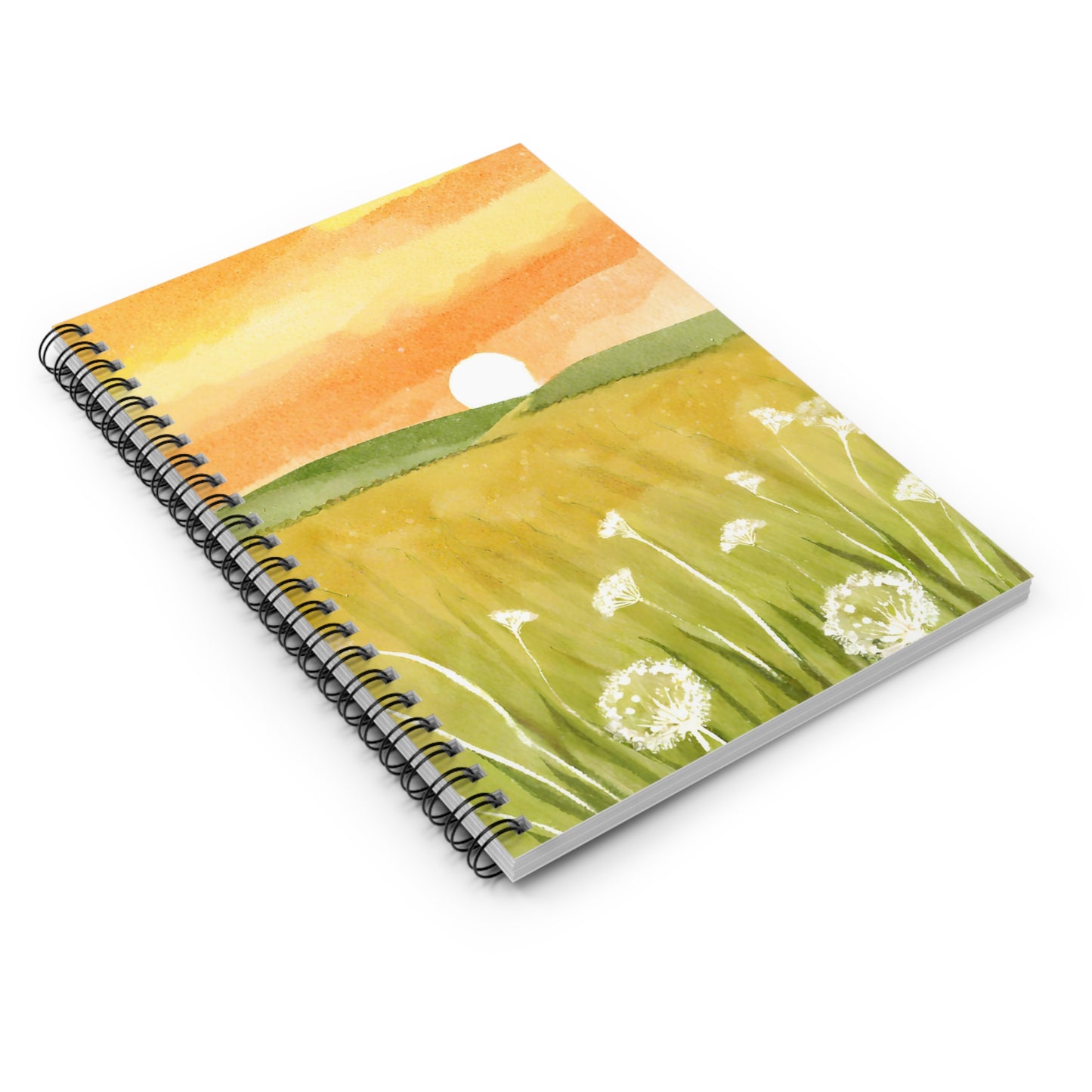 Sunrise Meadow Notebook | Spiral