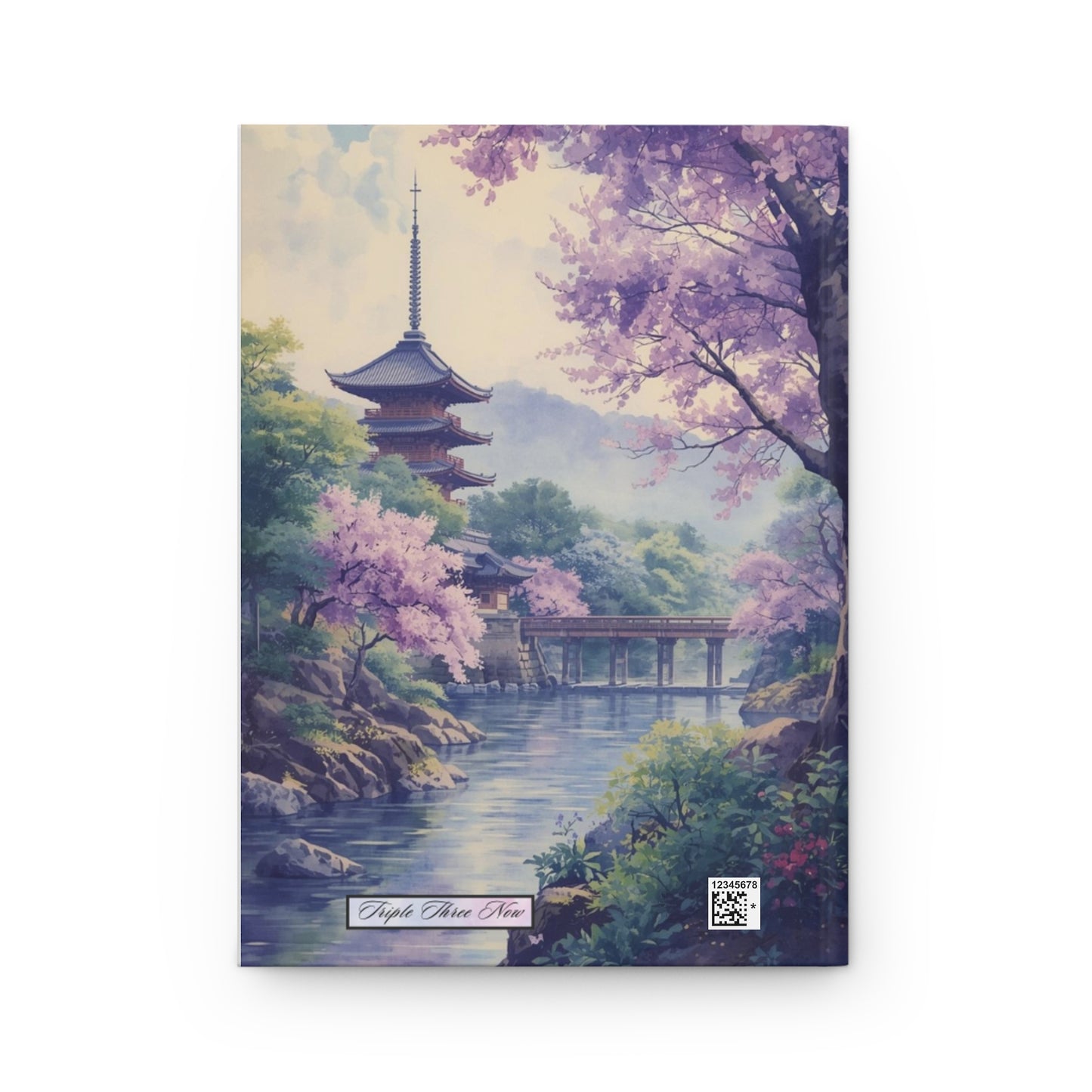 Soft Purple Cherry Blossom Notebook | Hardcover