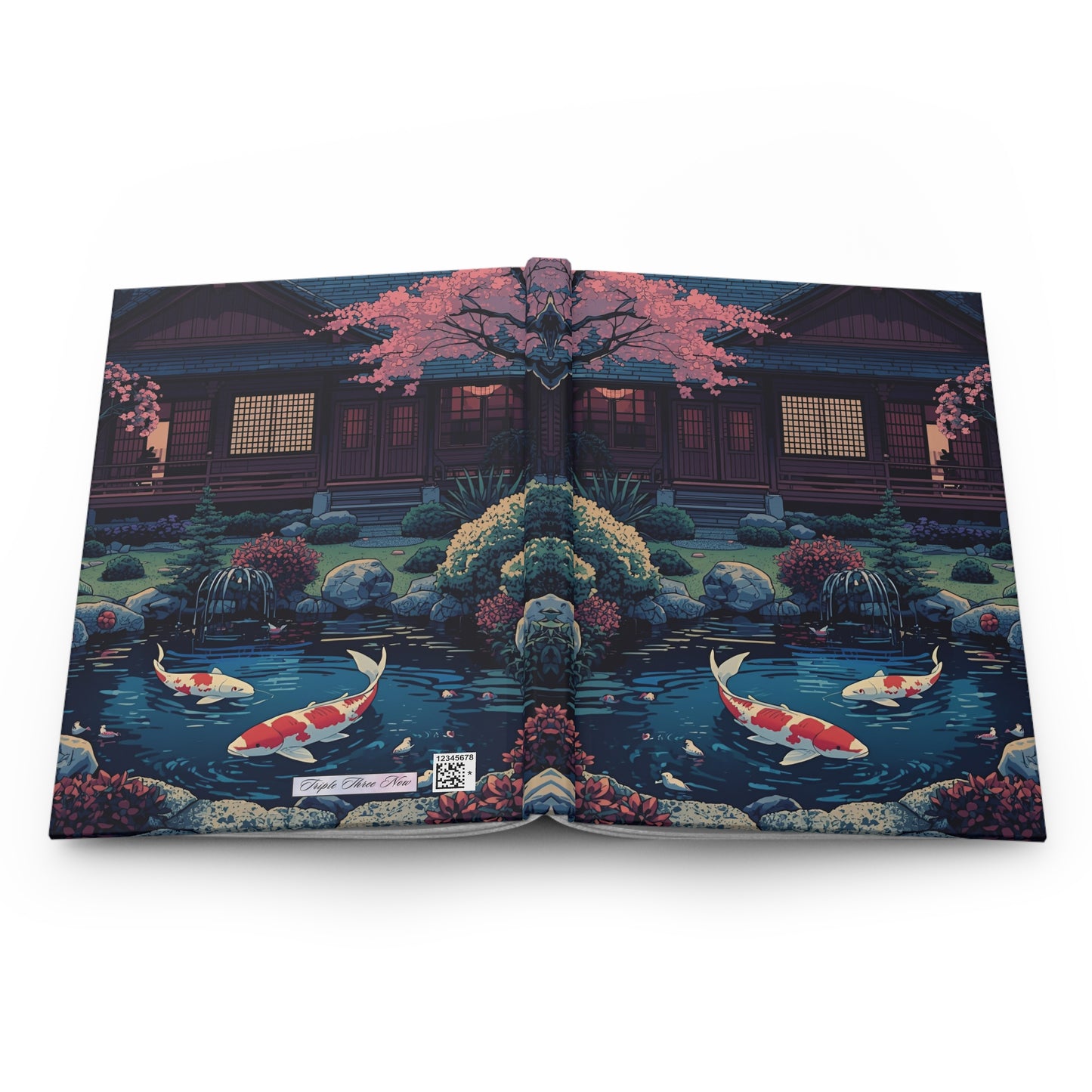 Zen Koi Pond Notebook | Hardcover