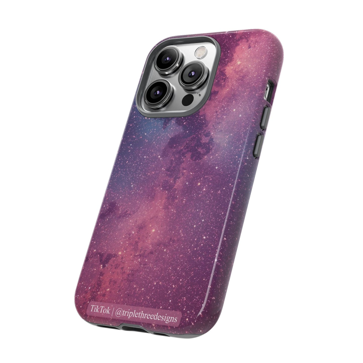 Pink Galaxy Nebula Phone Case