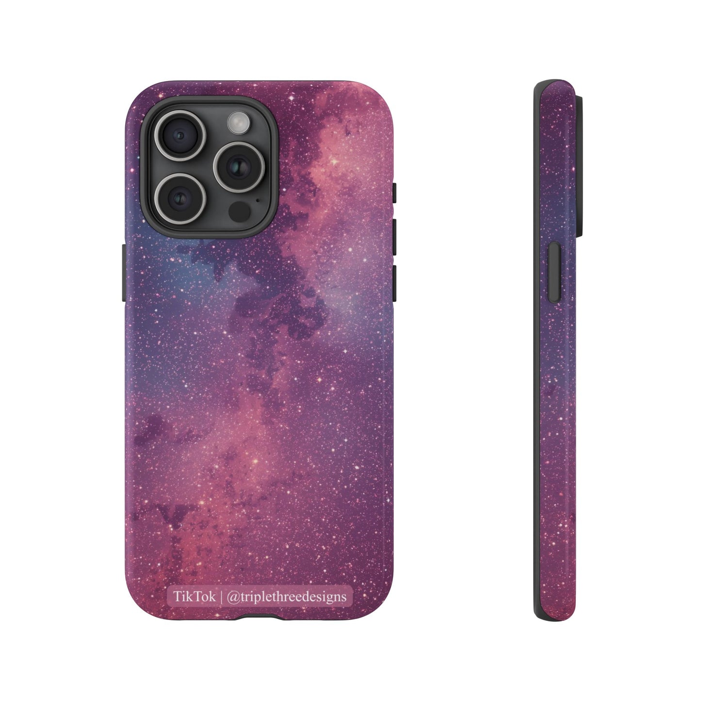 Pink Galaxy Nebula Phone Case