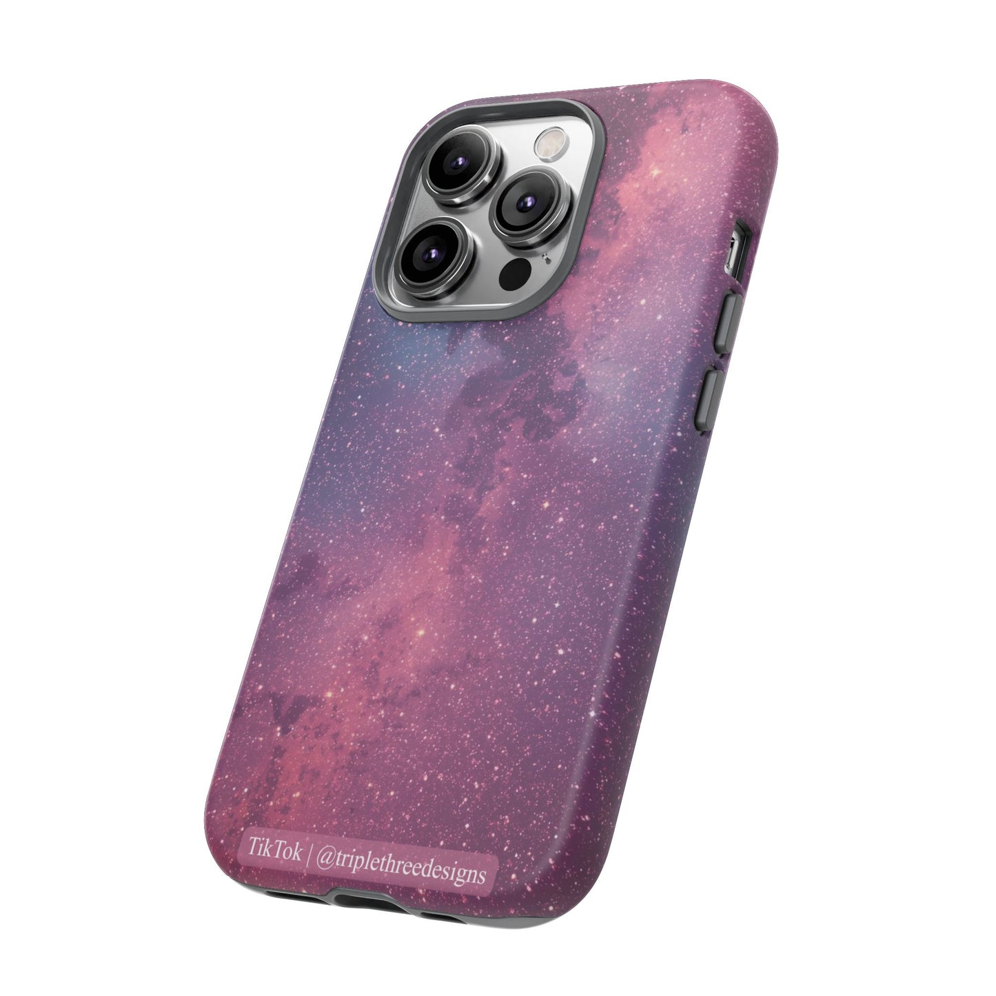 Pink Galaxy Nebula Phone Case