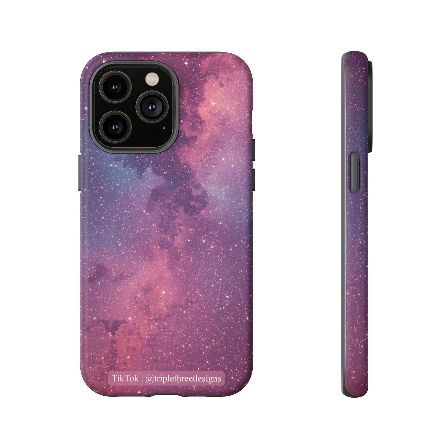 Pink Galaxy Nebula Phone Case