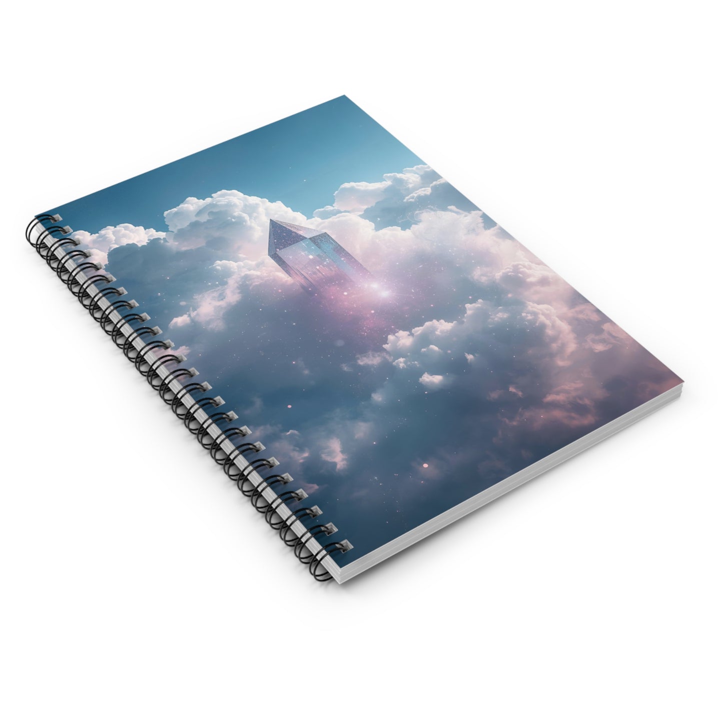 Crystal Cloud Fantasy Notebook | Spiral