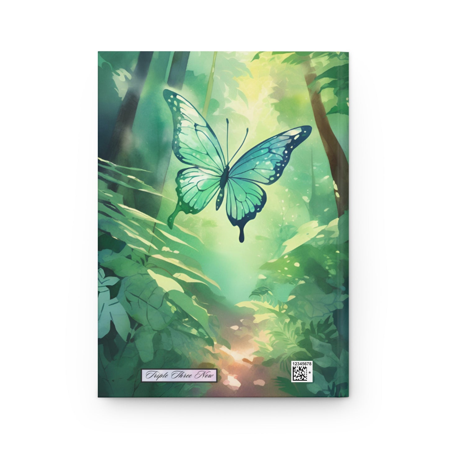 Green Butterfly Forest Notebook | Hardcover