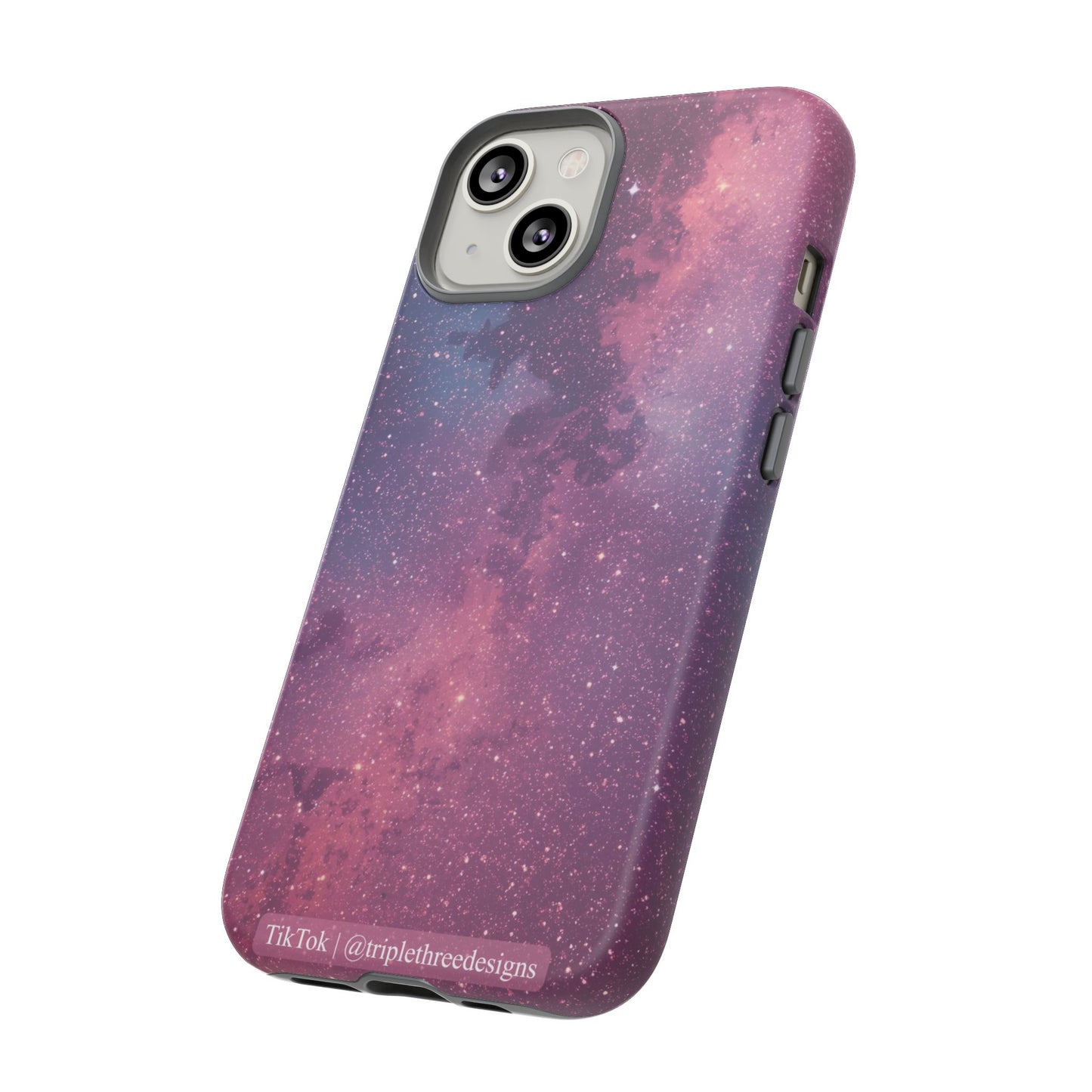Pink Galaxy Nebula Phone Case