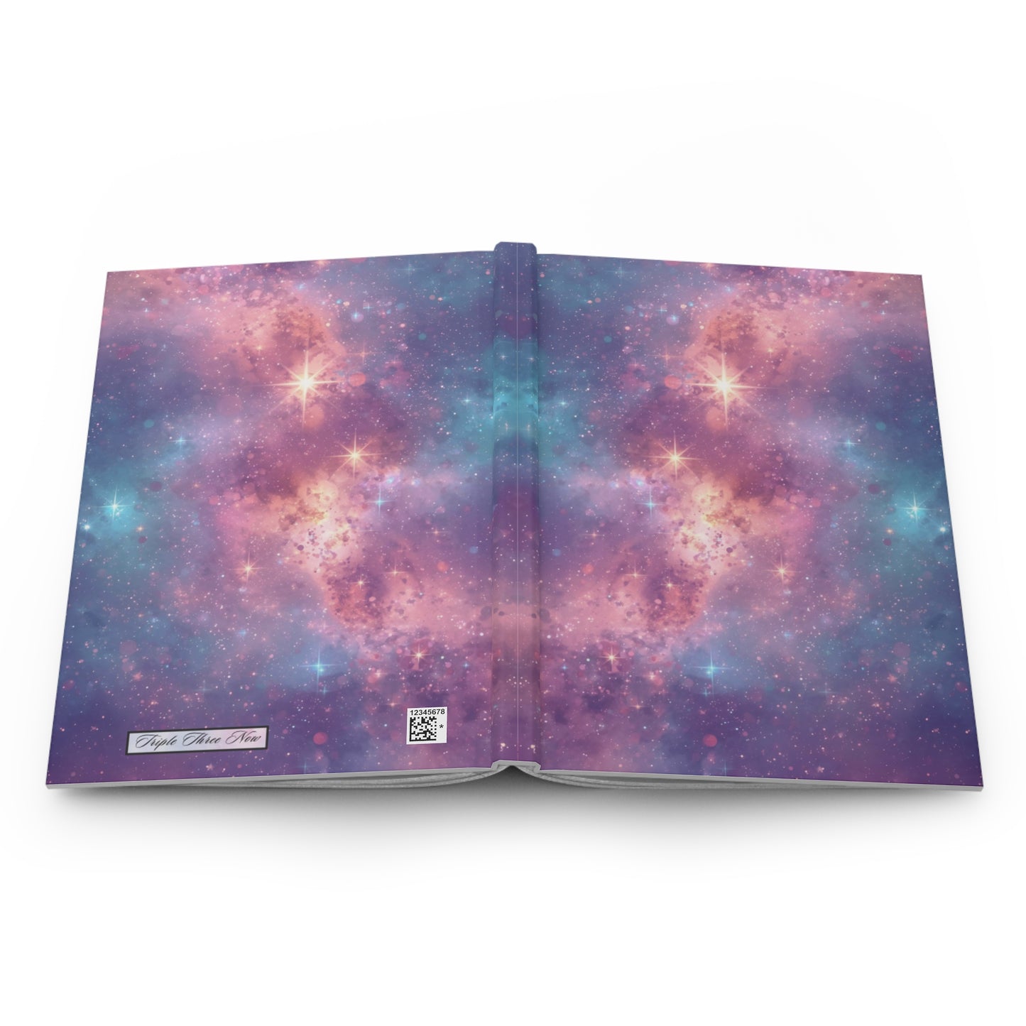Cosmic Pink Galaxy Notebook | Hardcover
