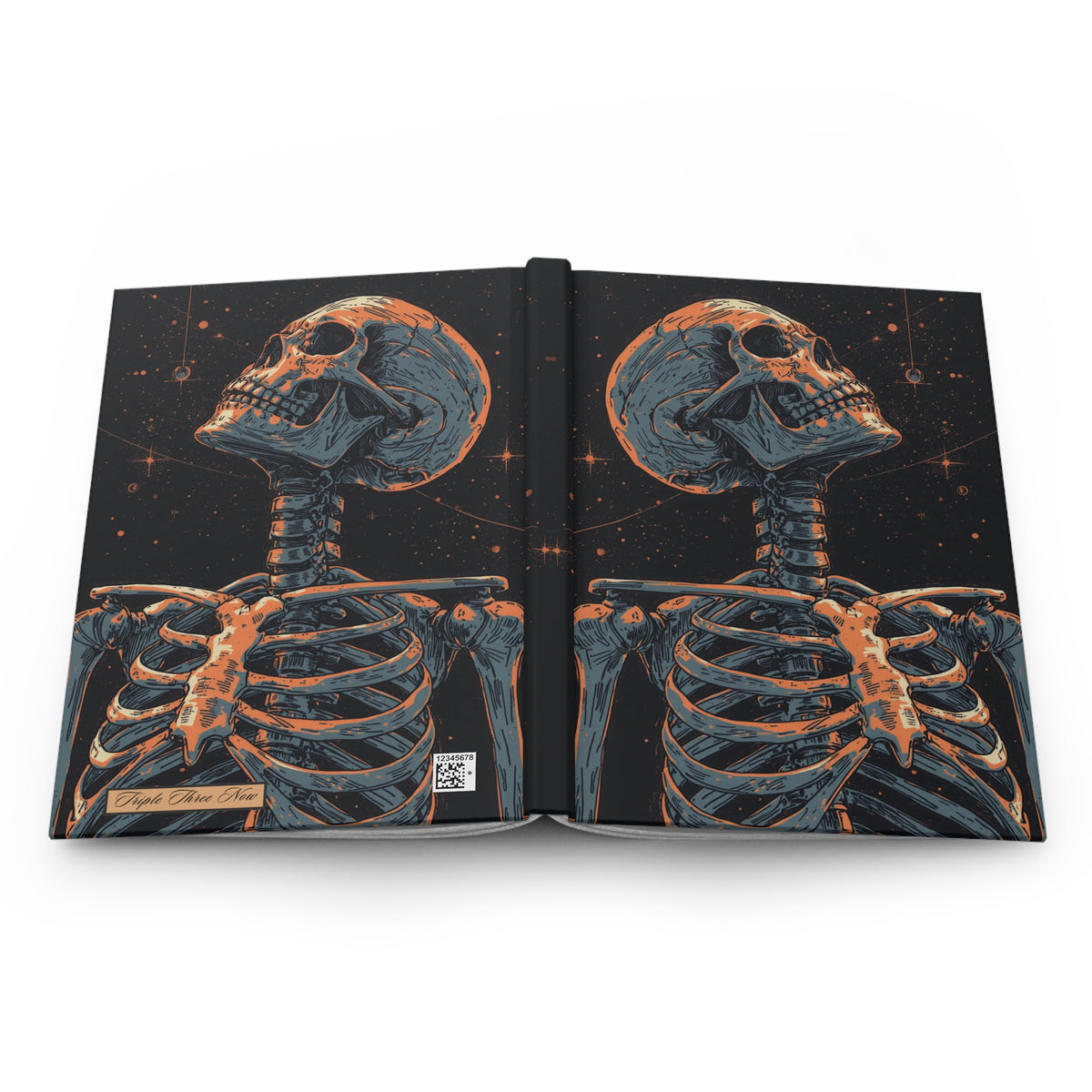 Skeletal Night Notebook | Hardcover