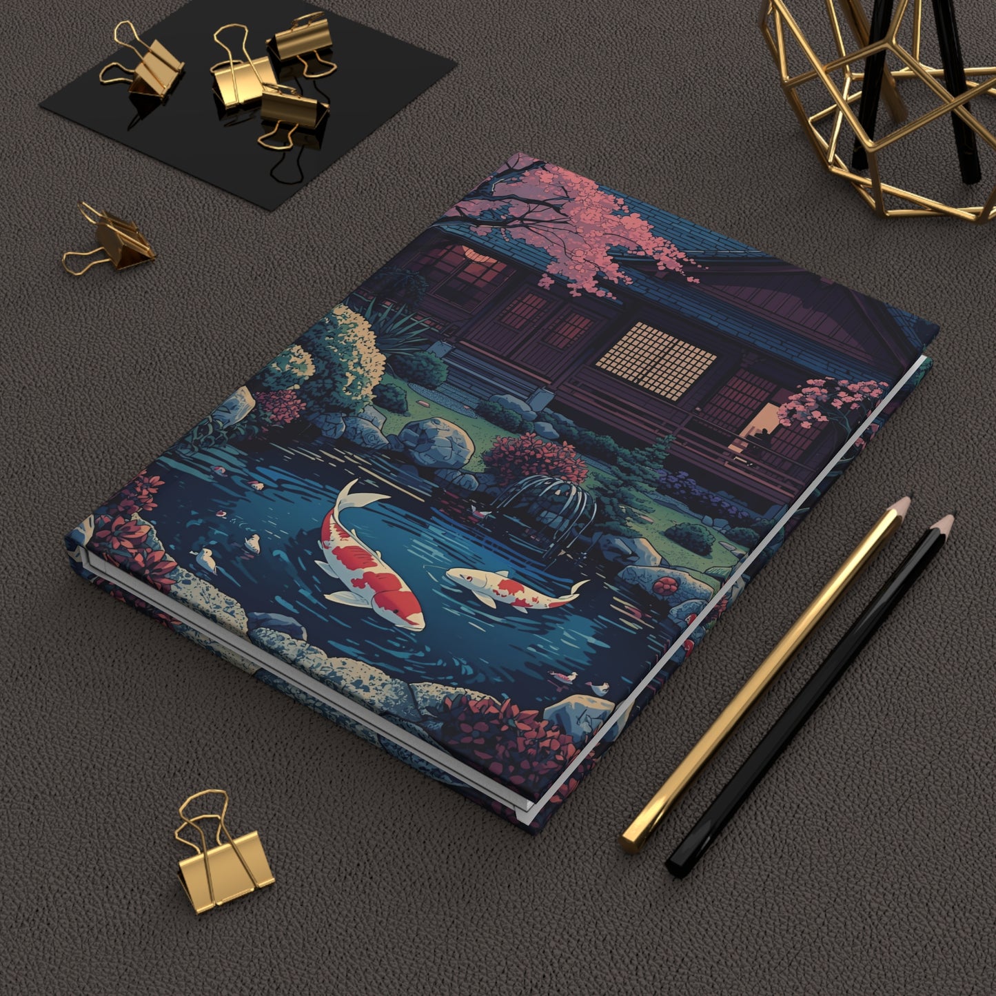 Zen Koi Pond Notebook | Hardcover