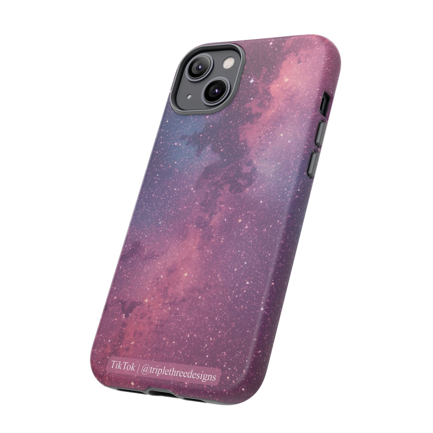 Pink Galaxy Nebula Phone Case