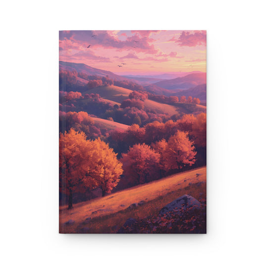 Autumn Sunset Notebook | Hardcover