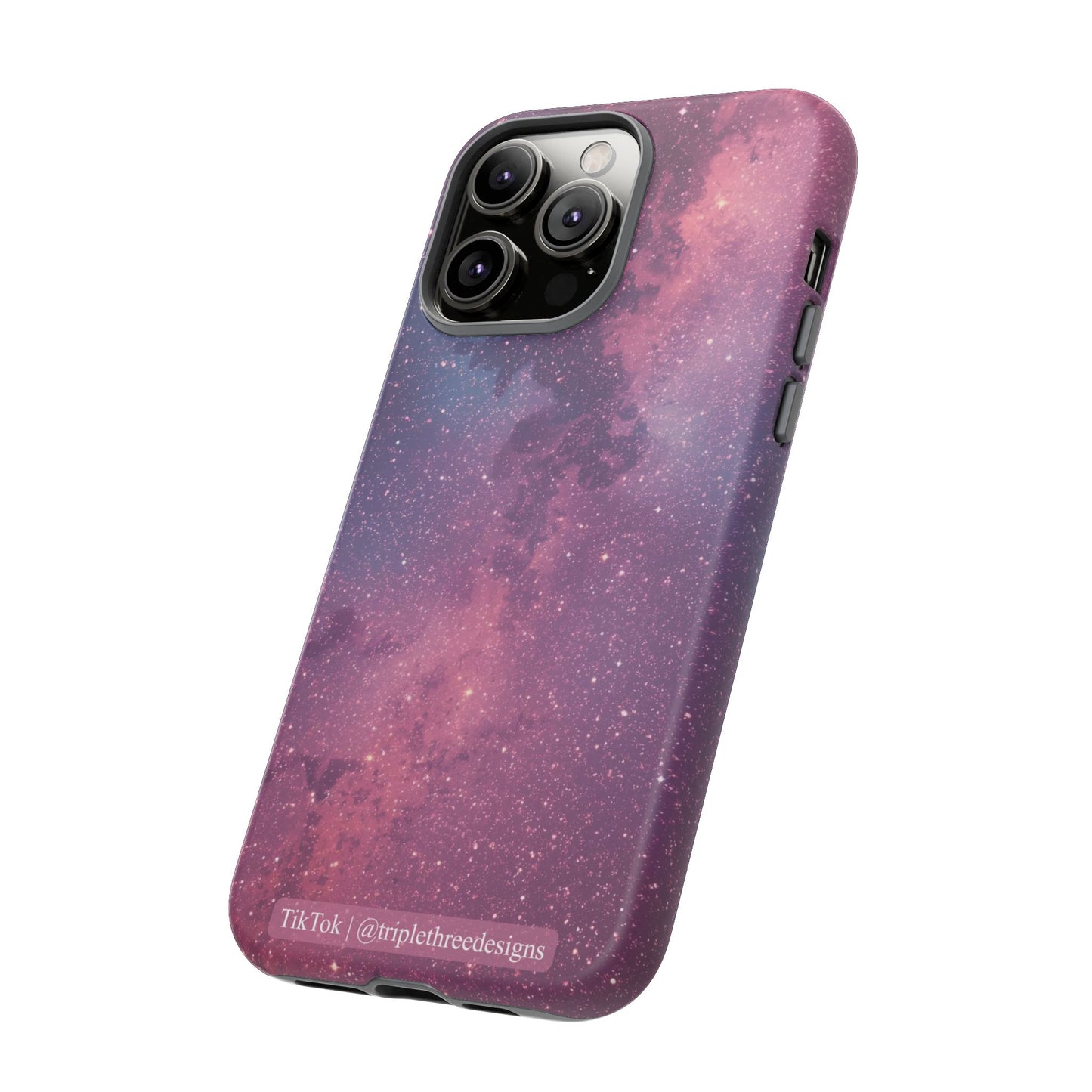 Pink Galaxy Nebula Phone Case