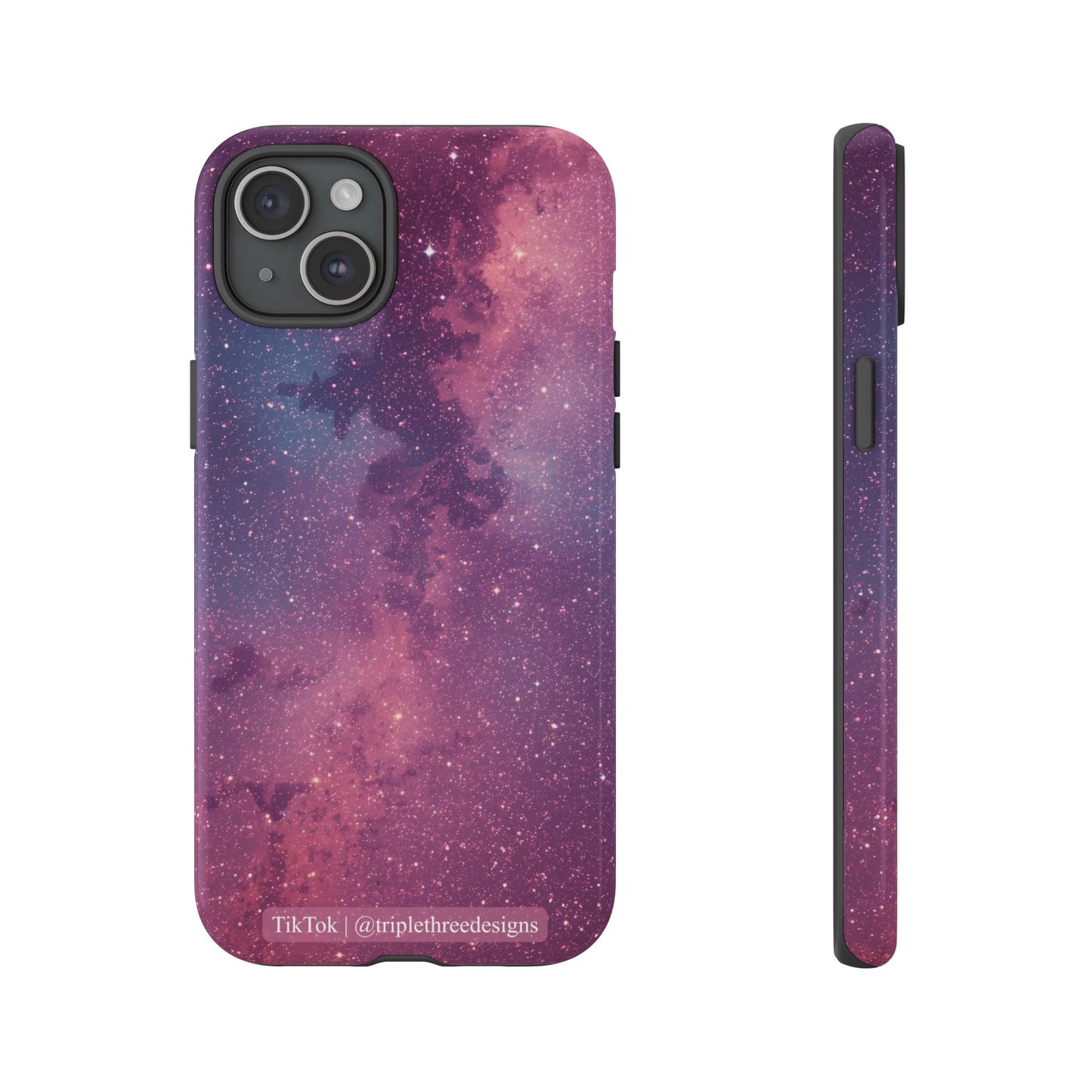 Pink Galaxy Nebula Phone Case