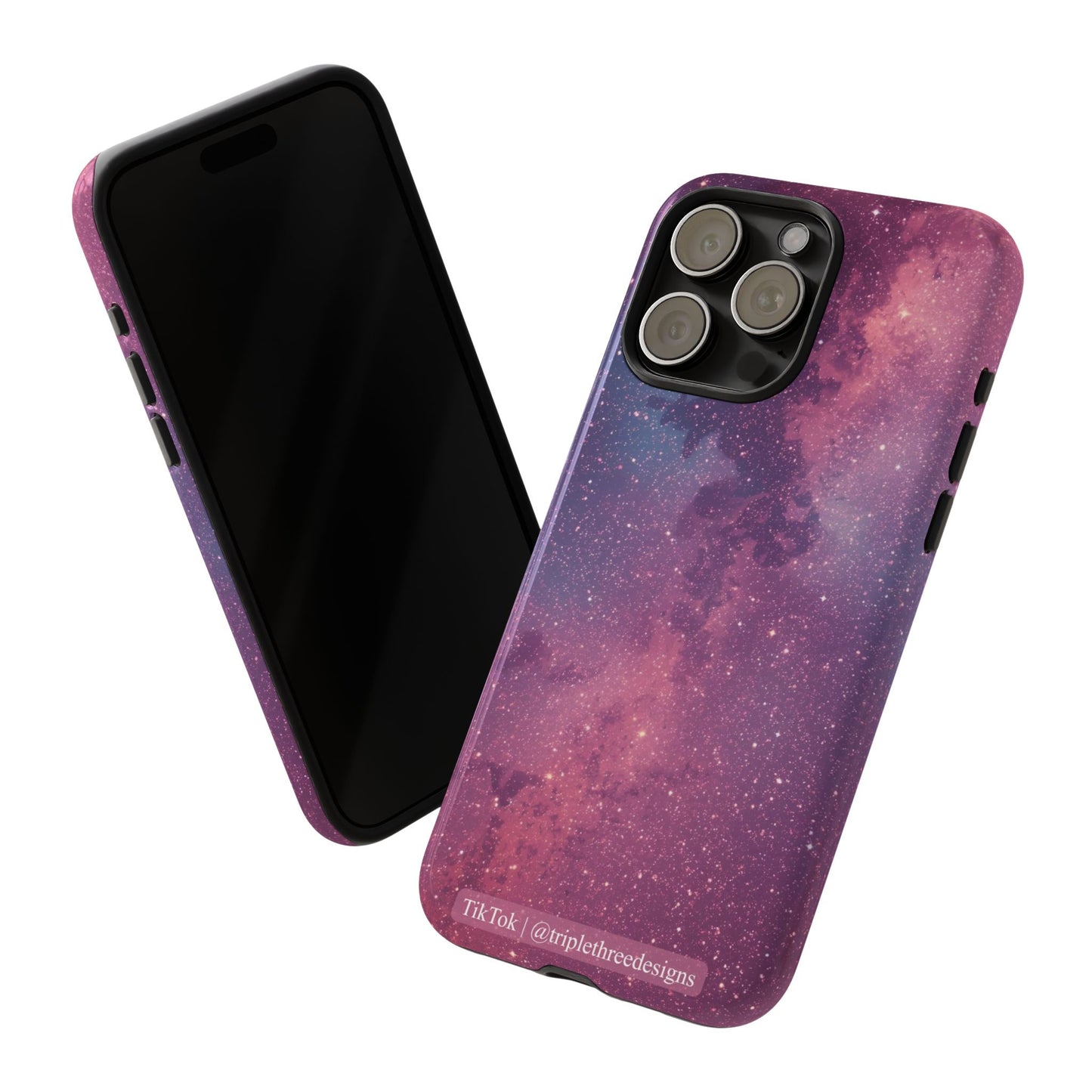 Pink Galaxy Nebula Phone Case
