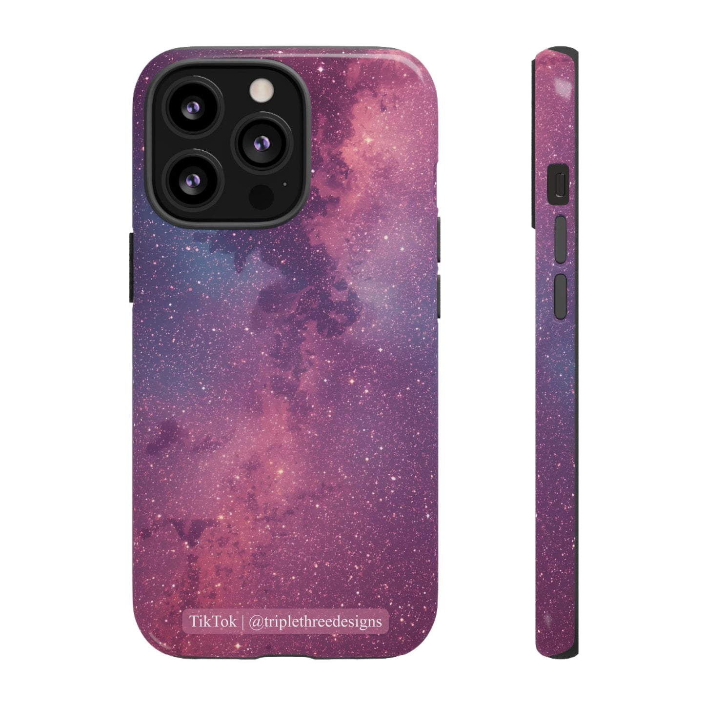 Pink Galaxy Nebula Phone Case