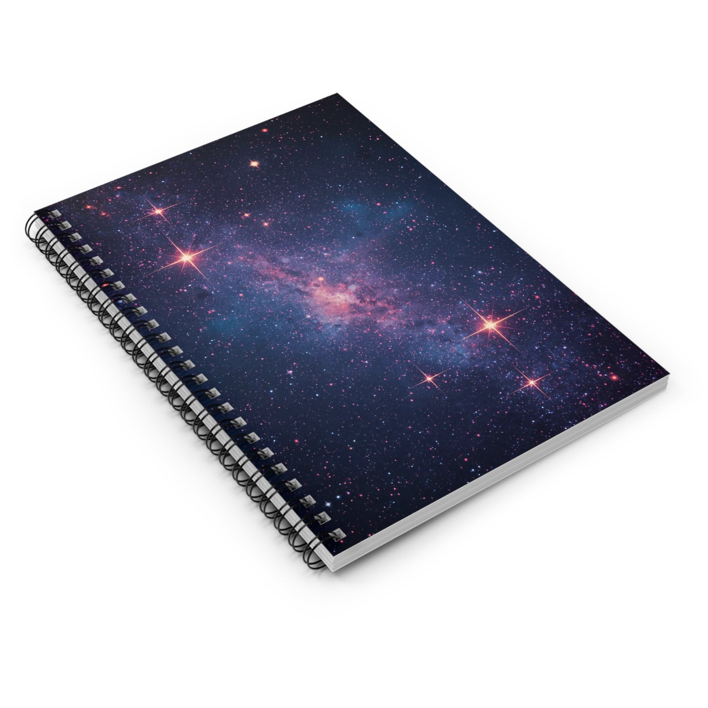 Starry Galaxy Notebook | Spiral