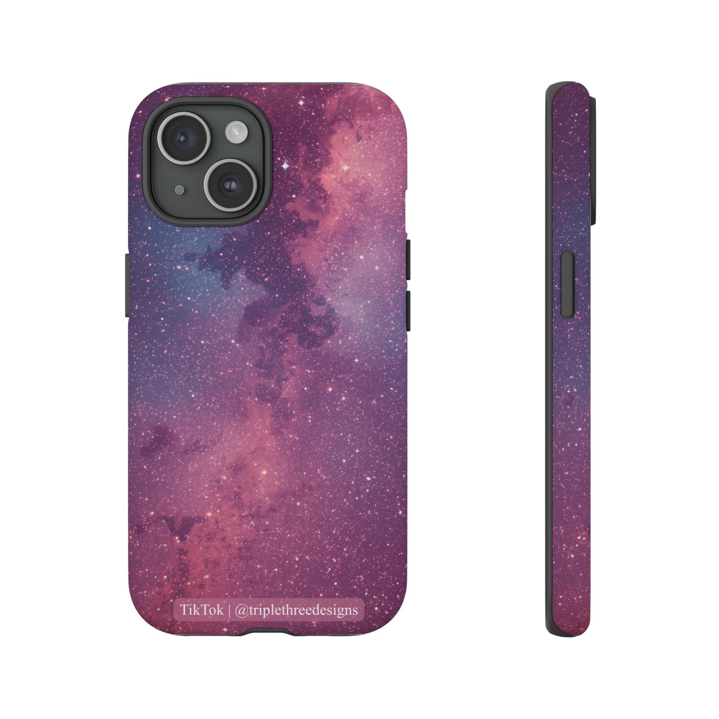 Pink Galaxy Nebula Phone Case