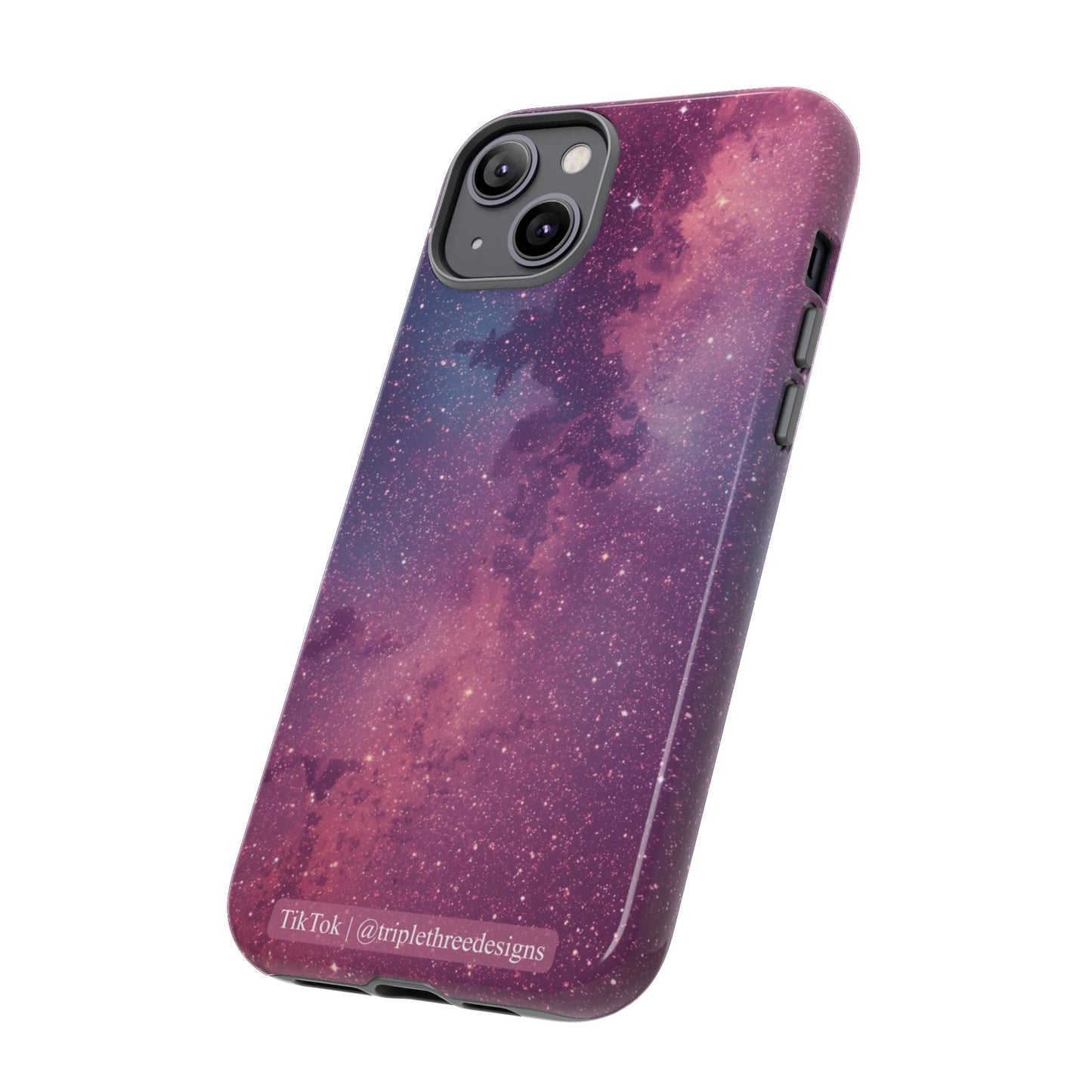 Pink Galaxy Nebula Phone Case